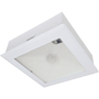 Square Recessed Emergency Light